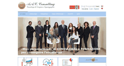 Desktop Screenshot of aac-consulting.it