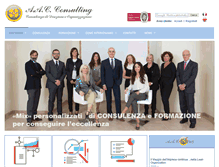 Tablet Screenshot of aac-consulting.it